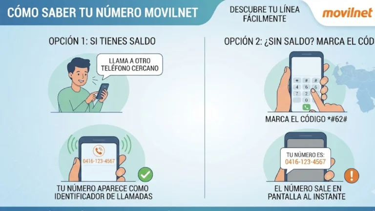 Cómo Saber tu Número Movilnet
