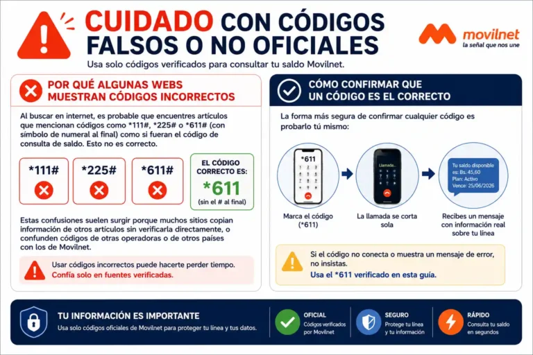 Cuidado con Códigos Falsos o No Oficiales