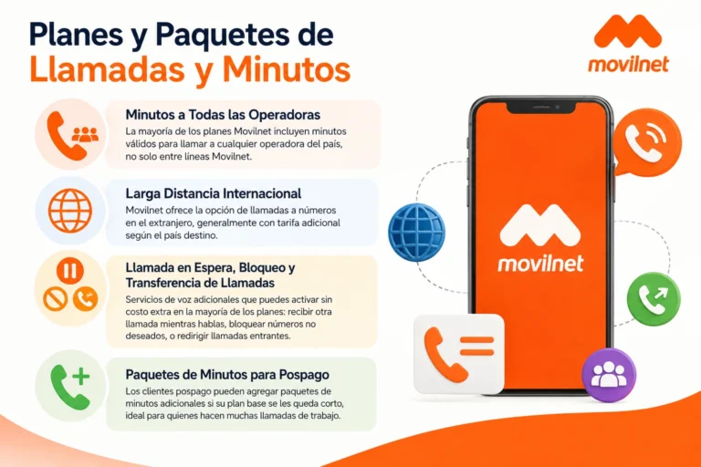 Planes y Paquetes de Llamadas y Minutos