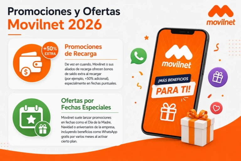Promociones y Ofertas Movilnet 2026