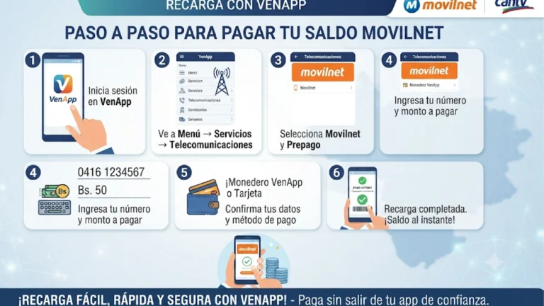 Recarga con VenApp