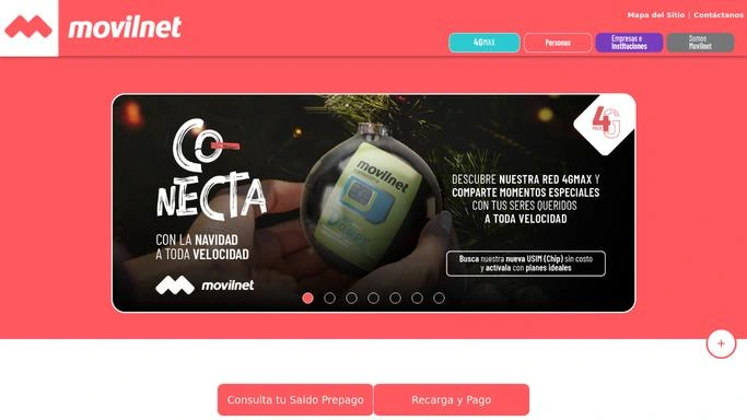 Sitio Web Oficial (movilnet.com.ve)